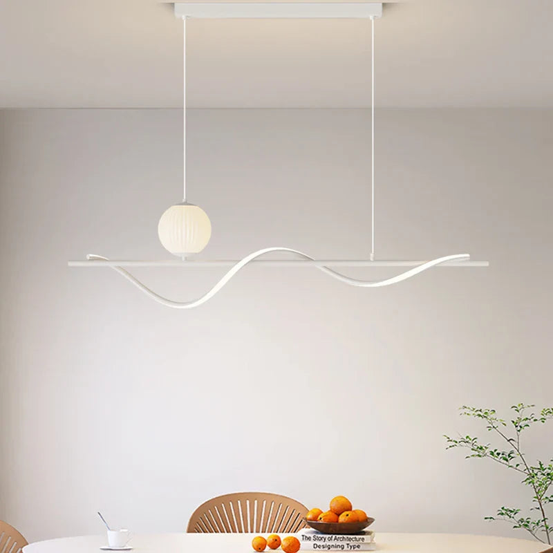 Modern hangend LED-kroonluchter design