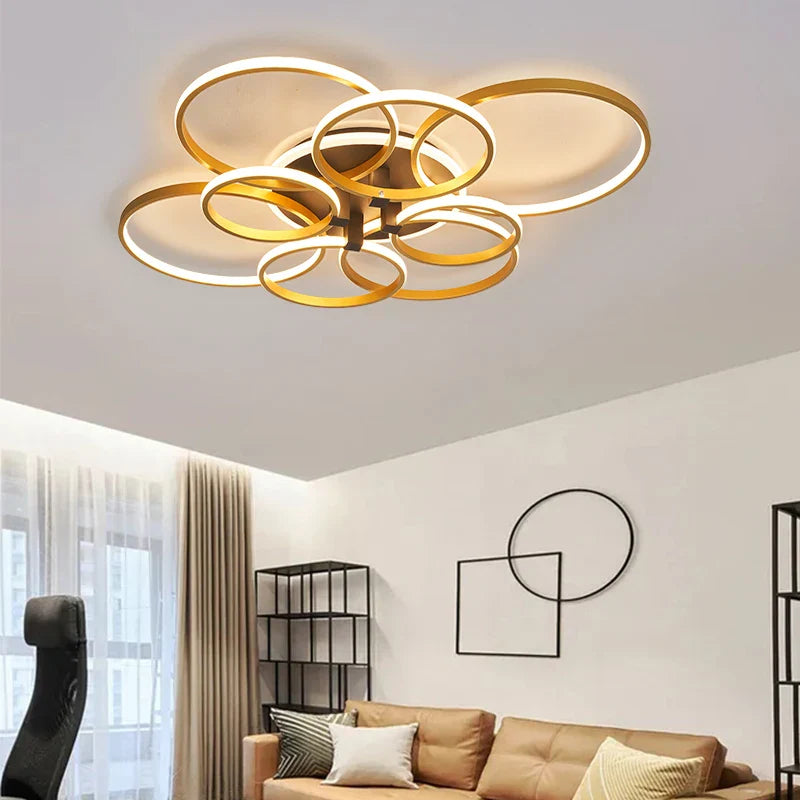 Moderne LED kroonluchter voor elegante binnenhuisdecoratie