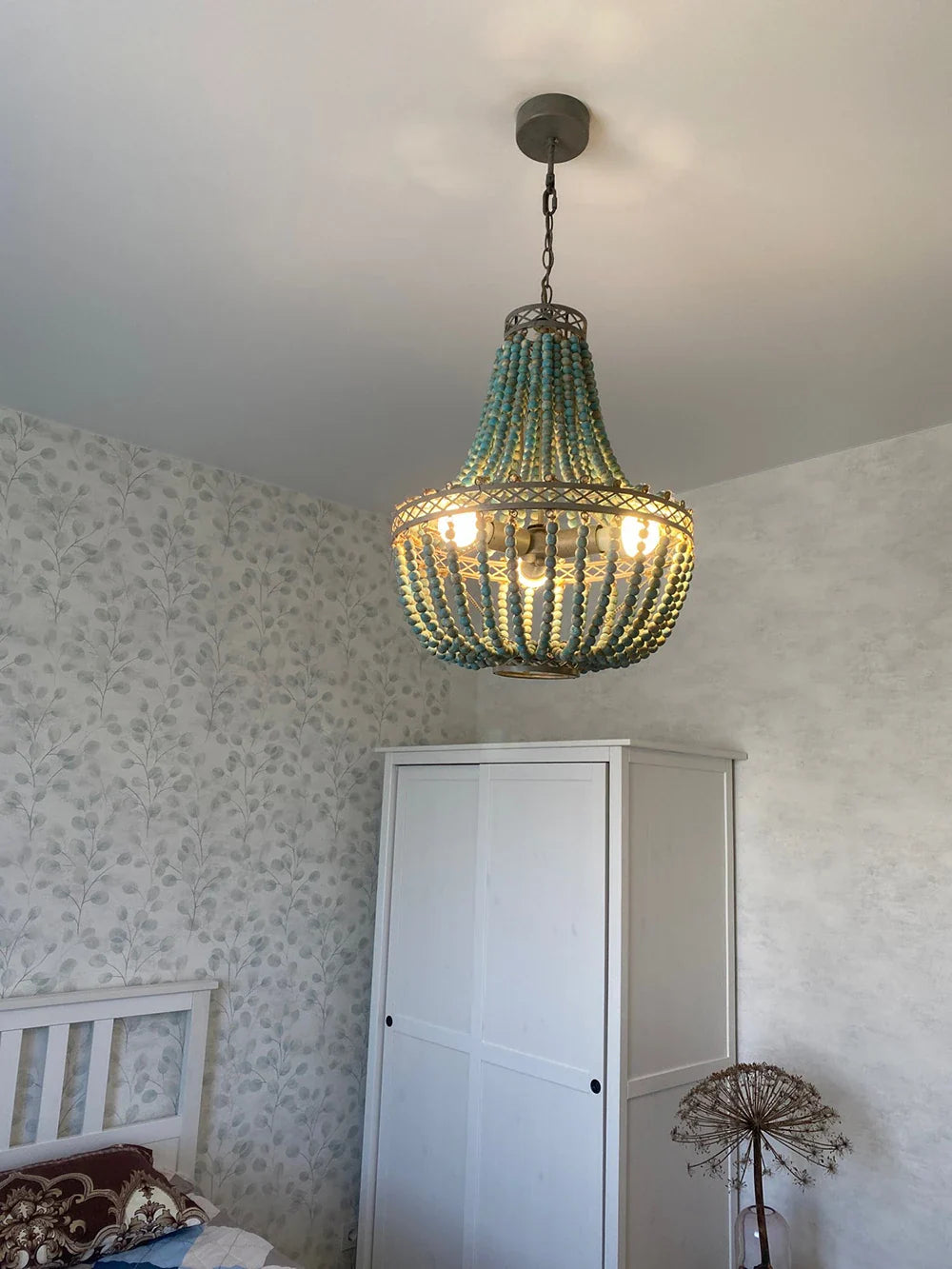 Chique vintage moderne rustieke kroonluchter