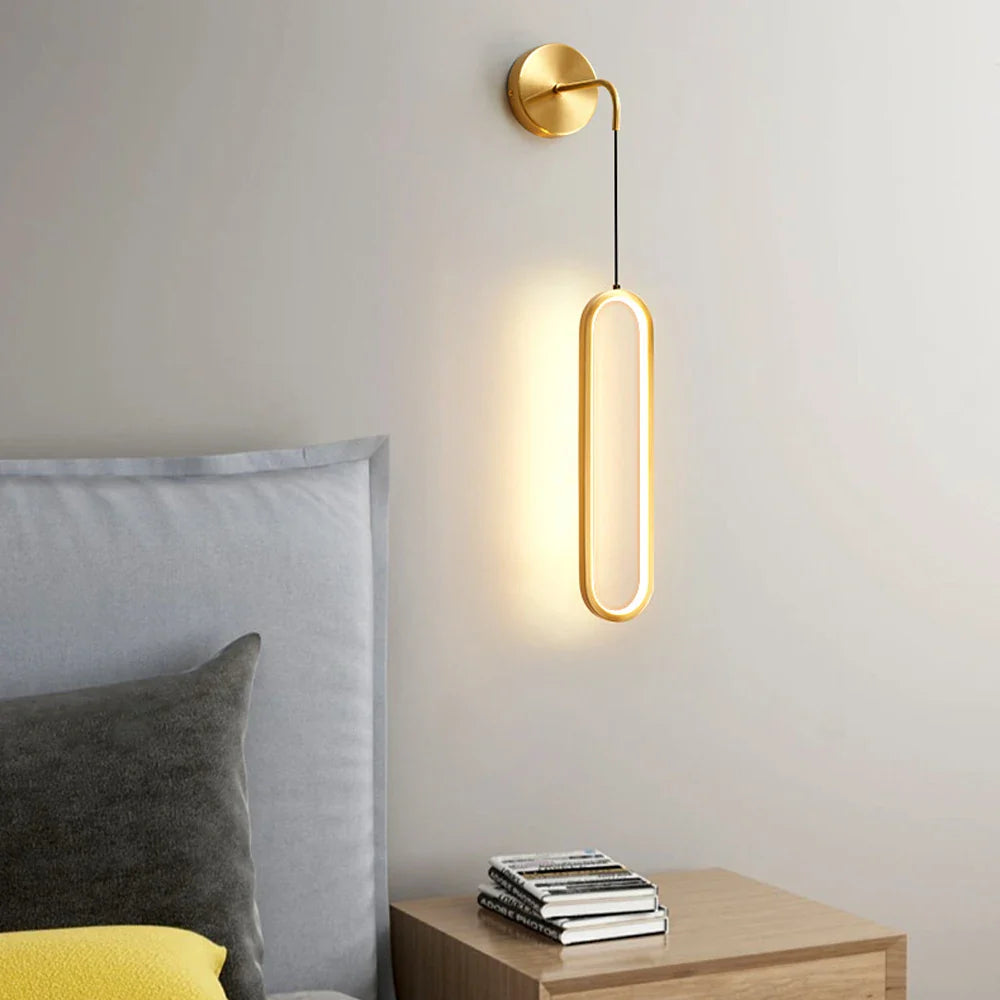Noordse hangende LED-kroonluchter met design