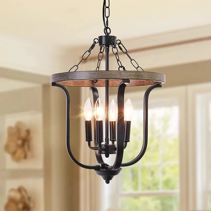 Vintage industriële Amerikaanse ijzeren lamp