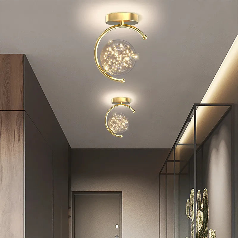 Elegant modern noordelijk interieur kroonluchter