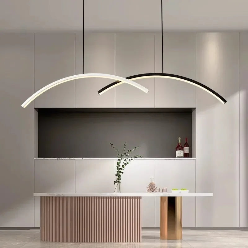 Strakke moderne lichte kroonluchter