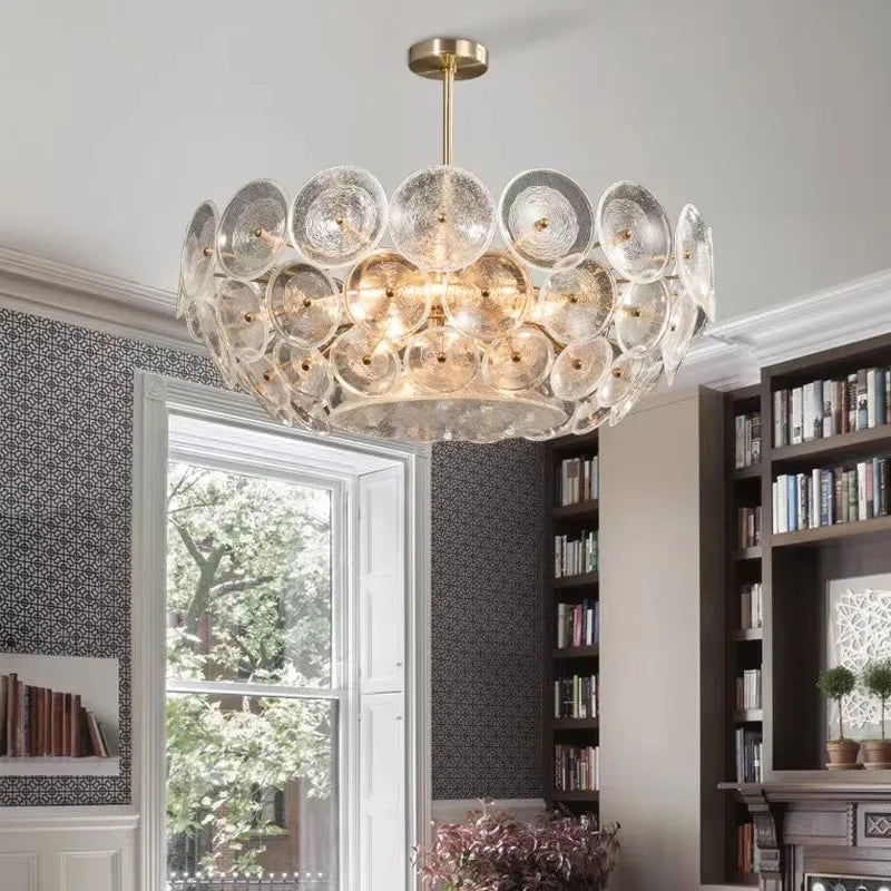 moderne luxe Noordse design led-kroonluchter voor binnen