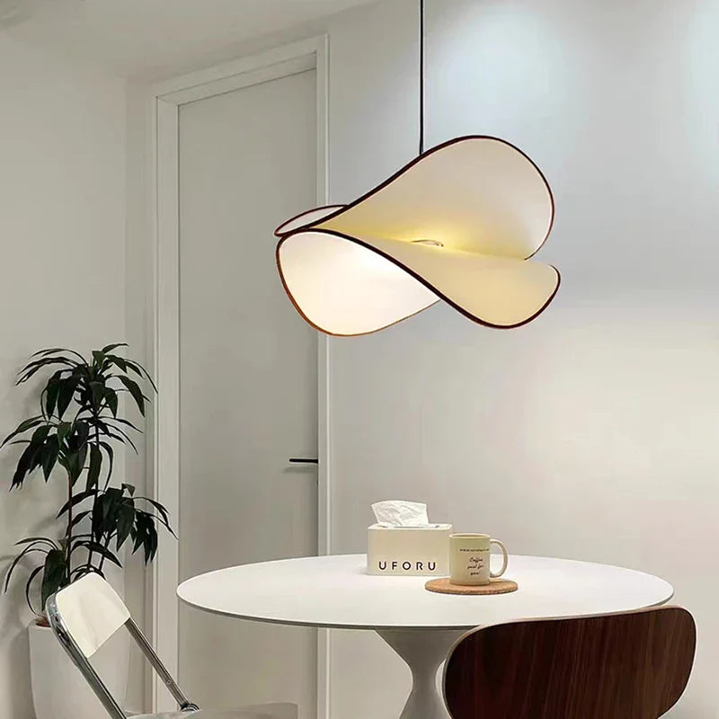 led hangende kroonluchter van stof 	 verstelbare stijl