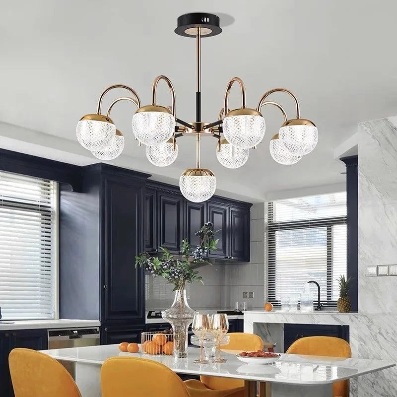 moderne smeedijzeren kroonluchter voor binnenhuisdecoratie