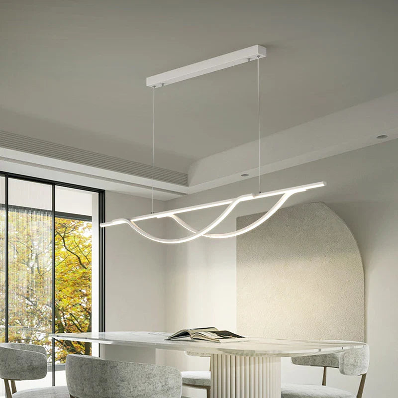 moderne minimalistische noordse kroonluchter voor bar en restaurant