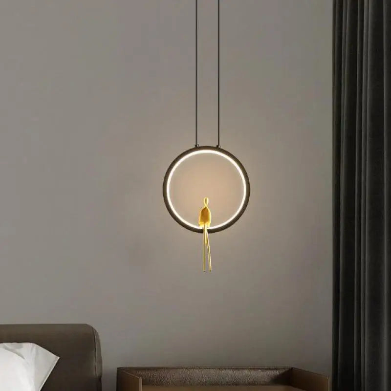 led-ring kroonluchter voor moderne binnen- en buitendecoratie