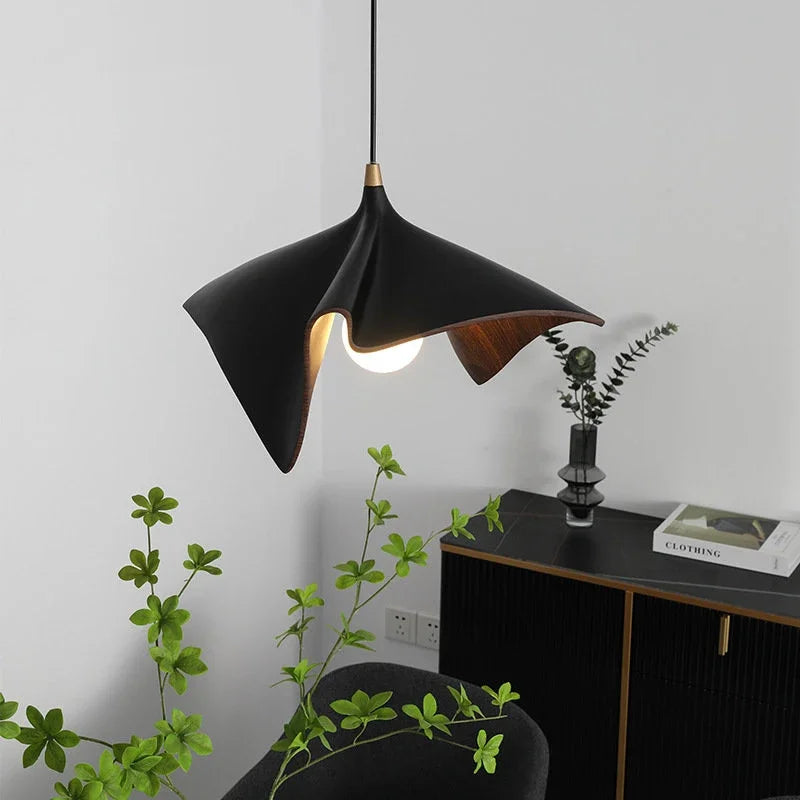 noordse wabi-sabi kroonluchter met retro design voor moderne ruimtes
