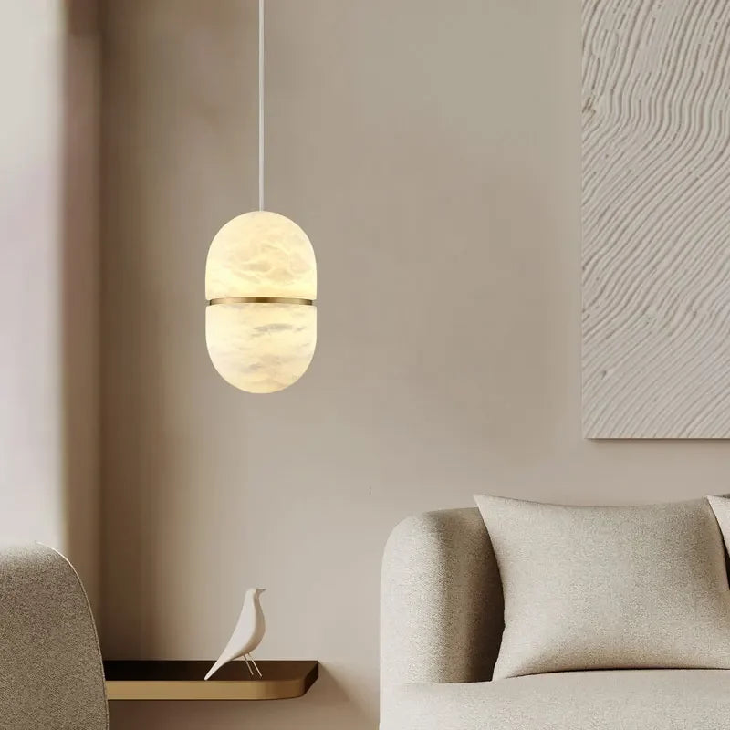 Elegante handgemaakte moderne kroonluchter.