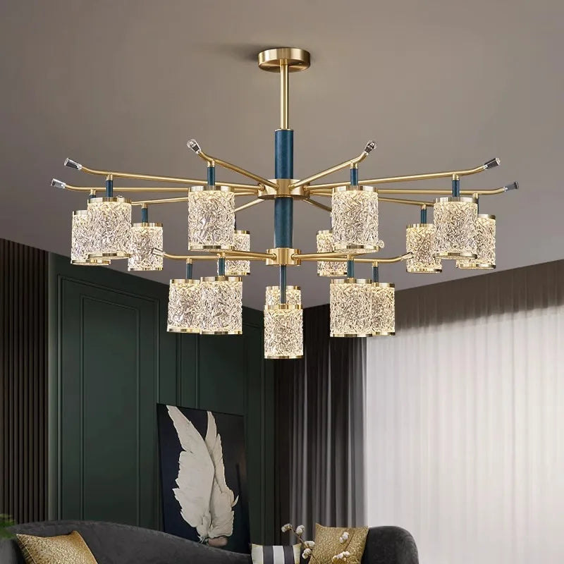 Moderne luxe LED-kroonluchter voor binnenverlichting