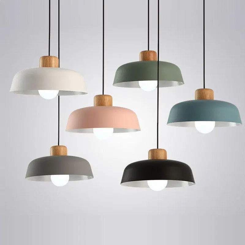 Noordse aluminium macaron led decoratieve kroonluchter