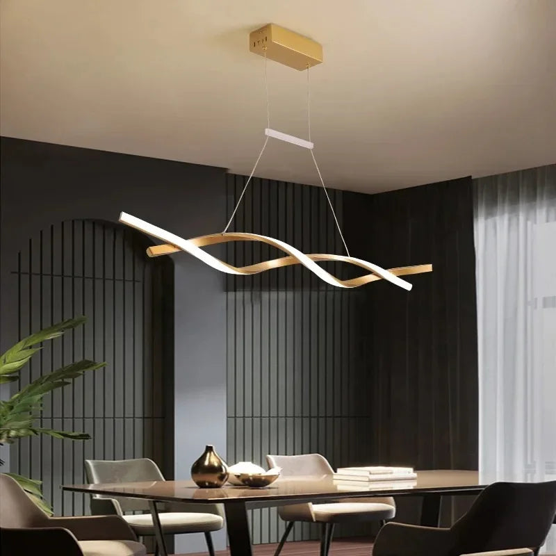 Draaibare elegante hedendaagse LED-kroonluchter