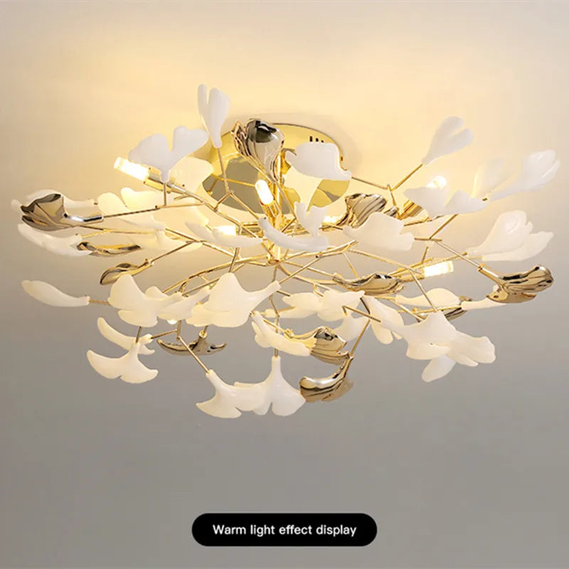 Minimalistische elegante en lichte kroonluchter