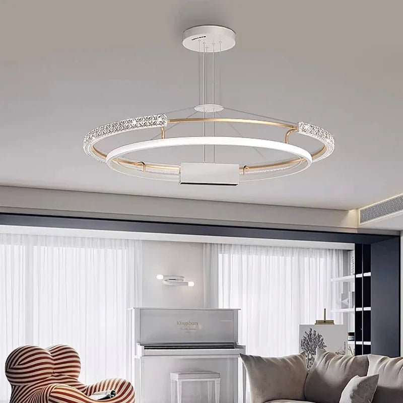 Moderne luxe LED-kroonluchter voor binnenverlichting