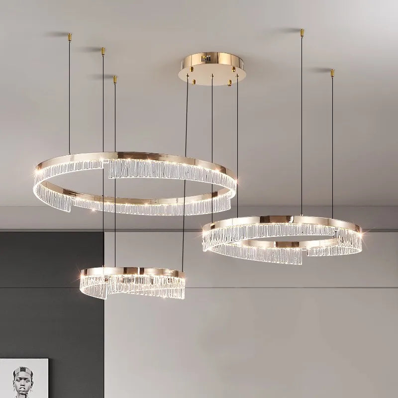moderne led hanglamp 2023 van aluminium voor luxe verlichting