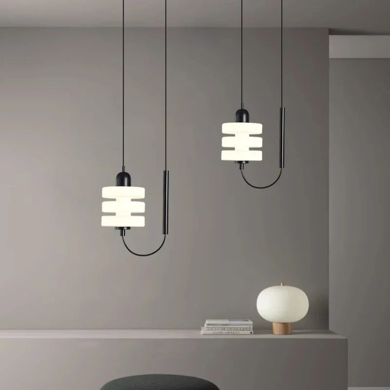 Scandinavische glazen kroonluchter voor moderne interieurdecoratie