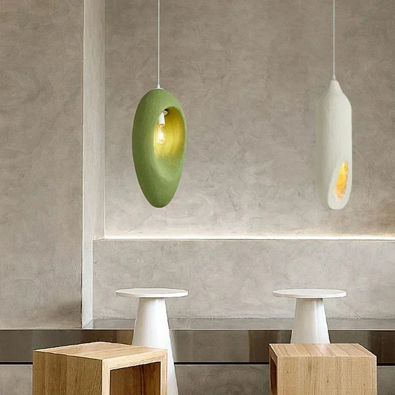 retro minimalistische noordelijke wabi-sabi led-decoratieve kroonluchter