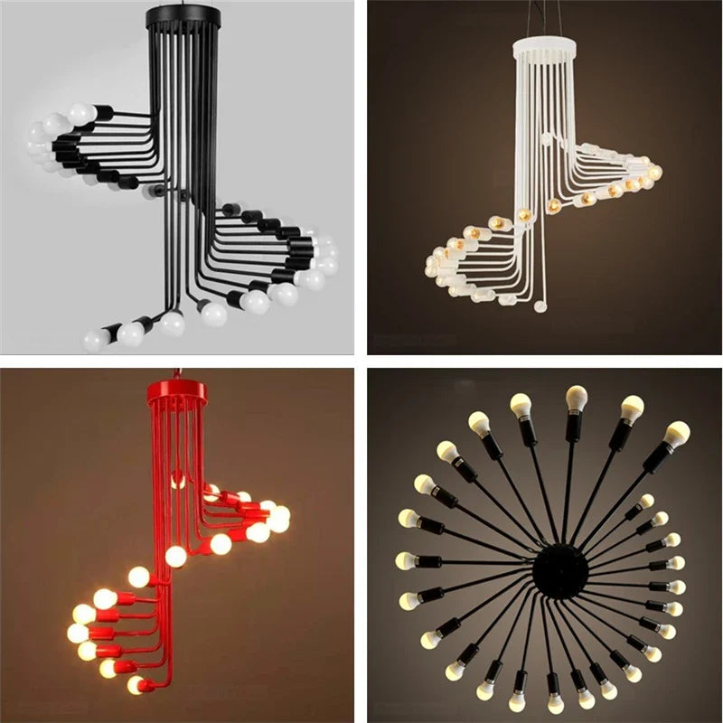 Strak eigentijds design kroonluchter