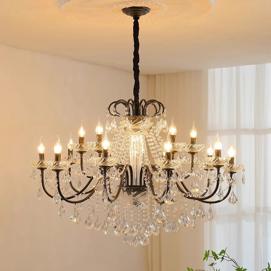 moderne kristallen kroonluchter voor elegante binnenhuisdecoratie