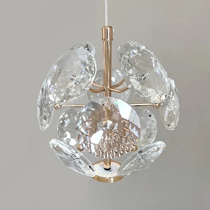 Moderne luxe kristallen kroonluchters slaapkamer nachtlampen noordse minimalistische woondecoratie kantoor gang kroonluchter binnenverlichting