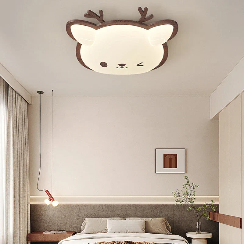 creatieve led-kroonluchter met kattenmotief voor kinderen
