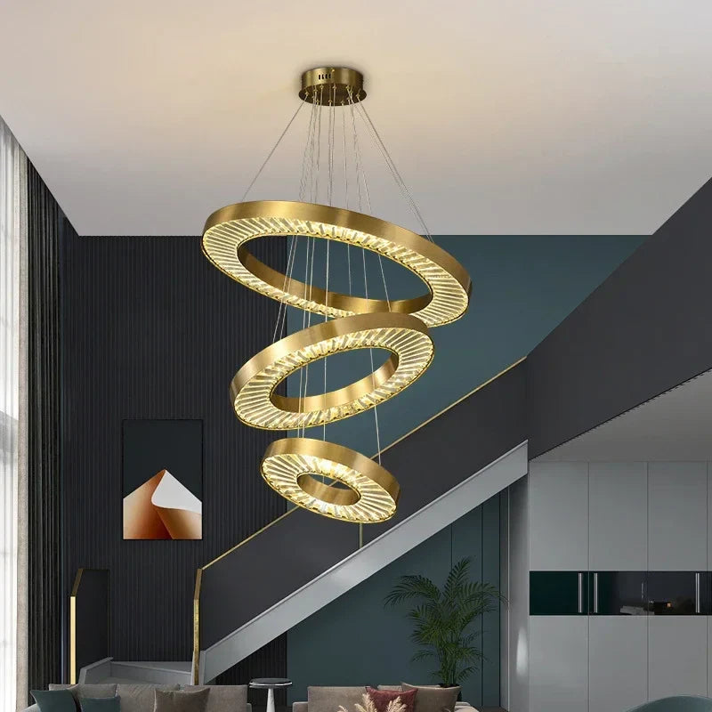 Moderne verfijnde LED kristallen kroonluchter