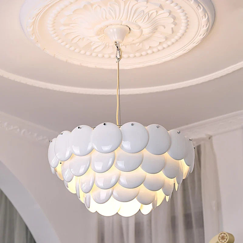 hedendaagse keramische lampenkap in moderne Scandinavische stijl