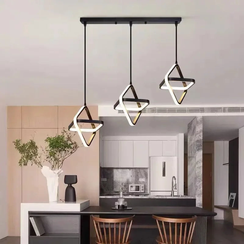 moderne LED kroonluchter voor elegante en decoratieve verlichting