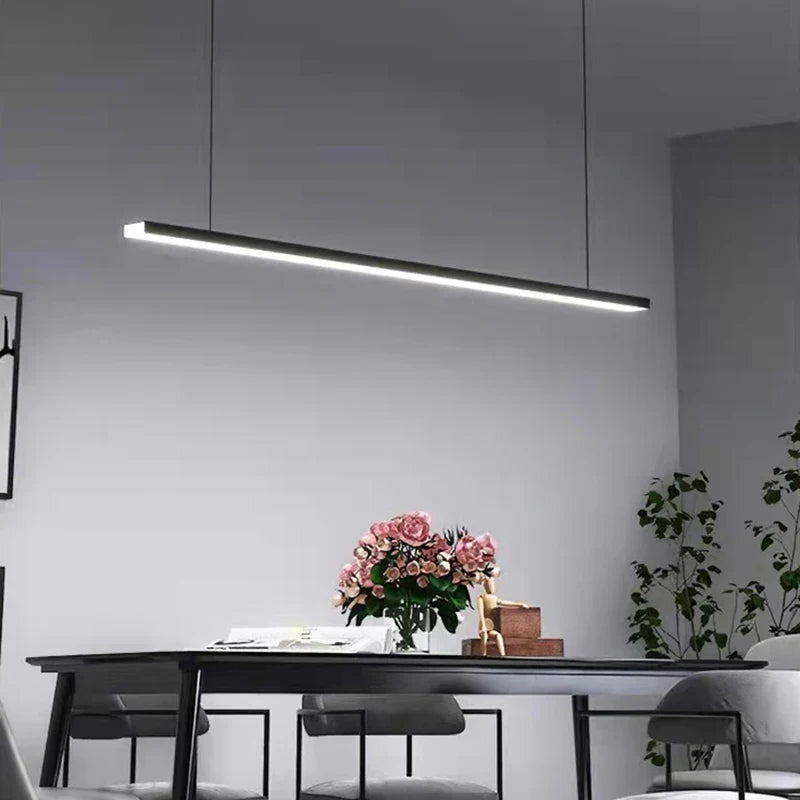 Minimalistische koperen design LED hanglamp