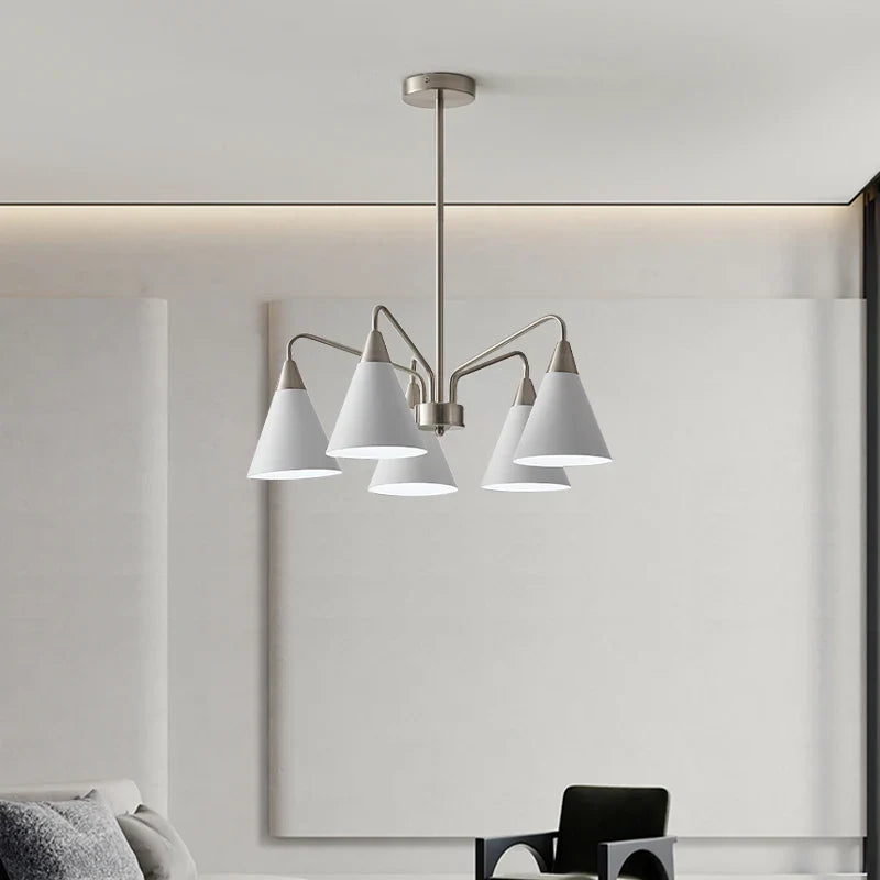 middeleeuwse retro ijzeren kroonluchter voor minimalistische binnenhuisdecoratie
