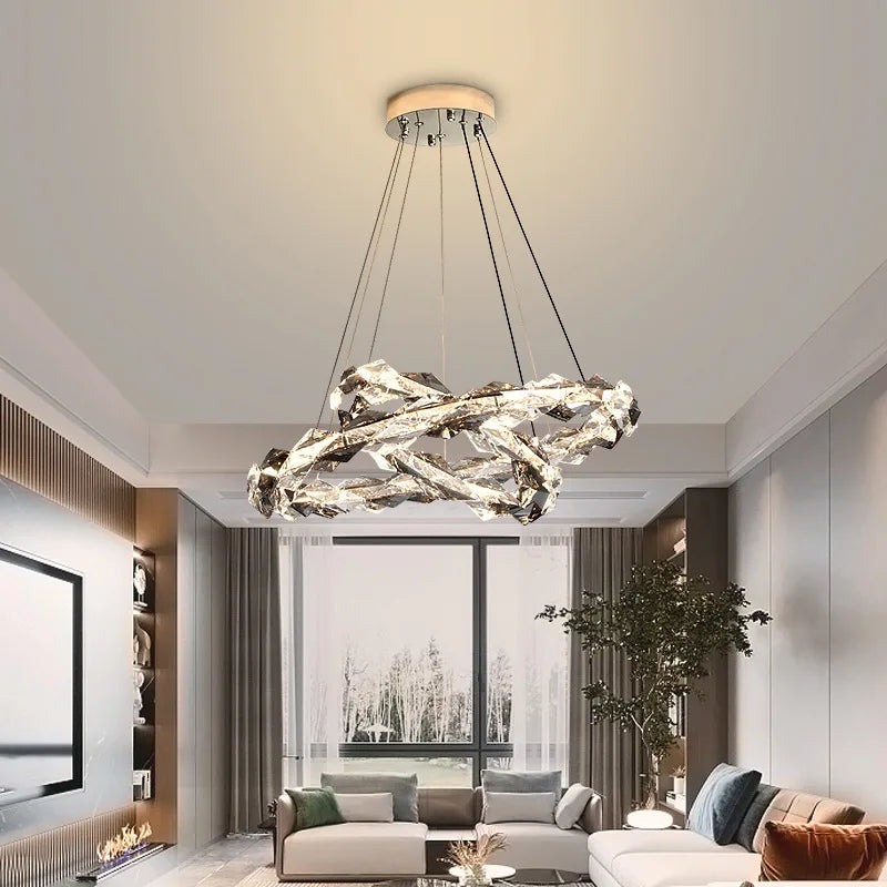 moderne luxe kristallen led kroonluchter, decoratief