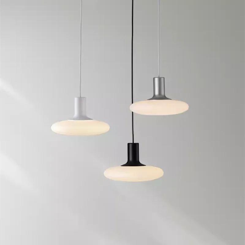 minimalistische glazen hanglamp voor creatieve en moderne decoratie