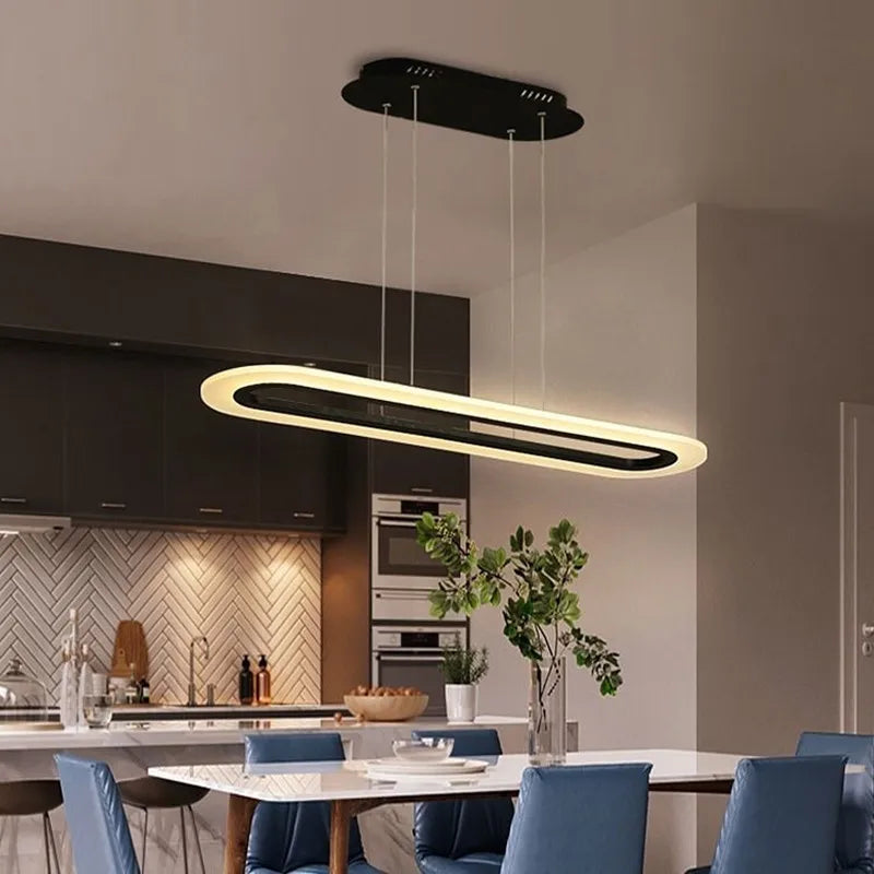 Minimalistische elegante LED hanglamp