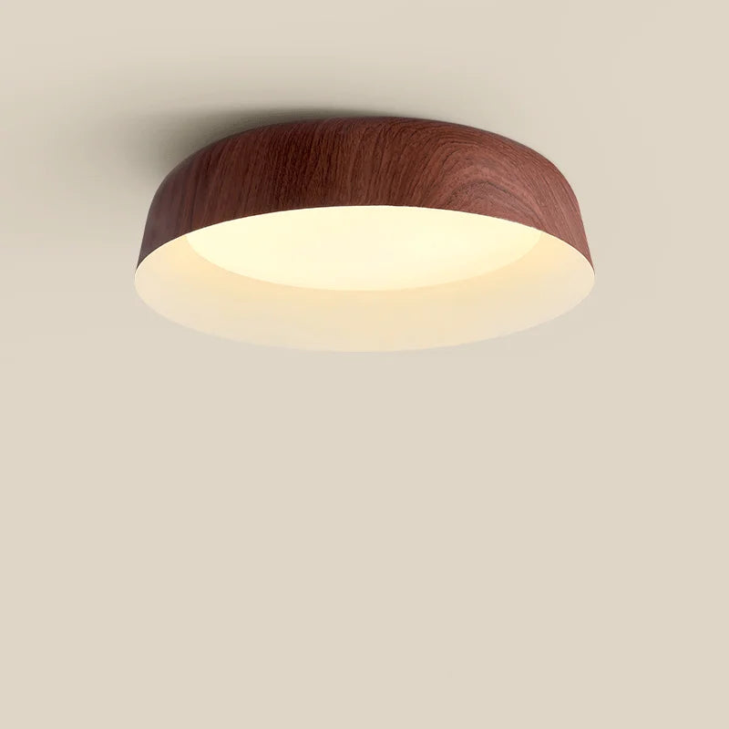 Natuurlijk strak houten design kroonluchter