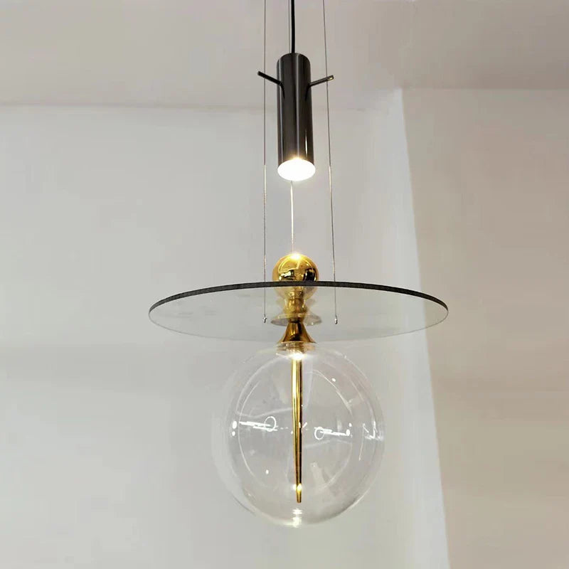 postmoderne glazen designkroonluchter voor binnenhuisdecoratie