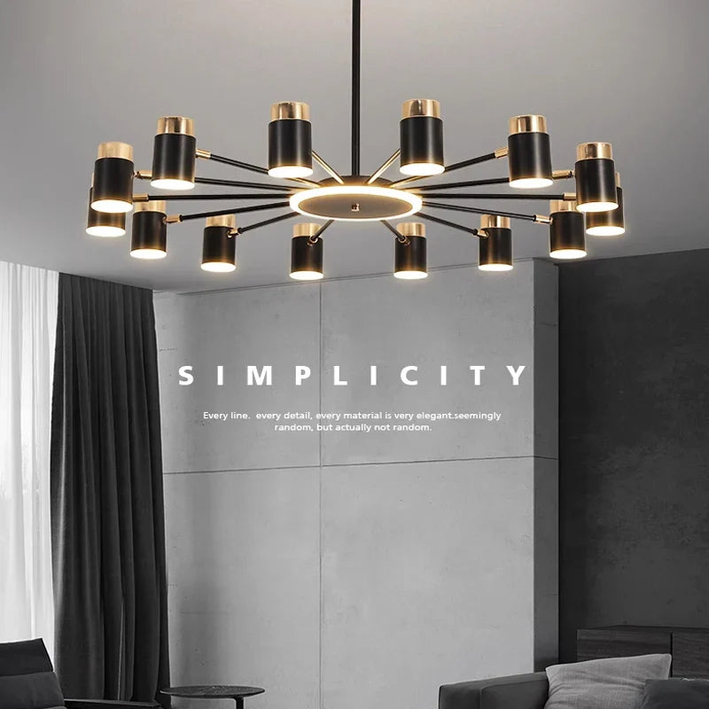 Elegant moderne hangende kroonluchter