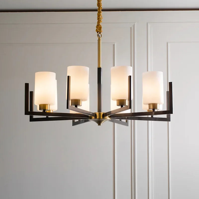retro Chinese stijl led-kroonluchter luxe design hanglamp