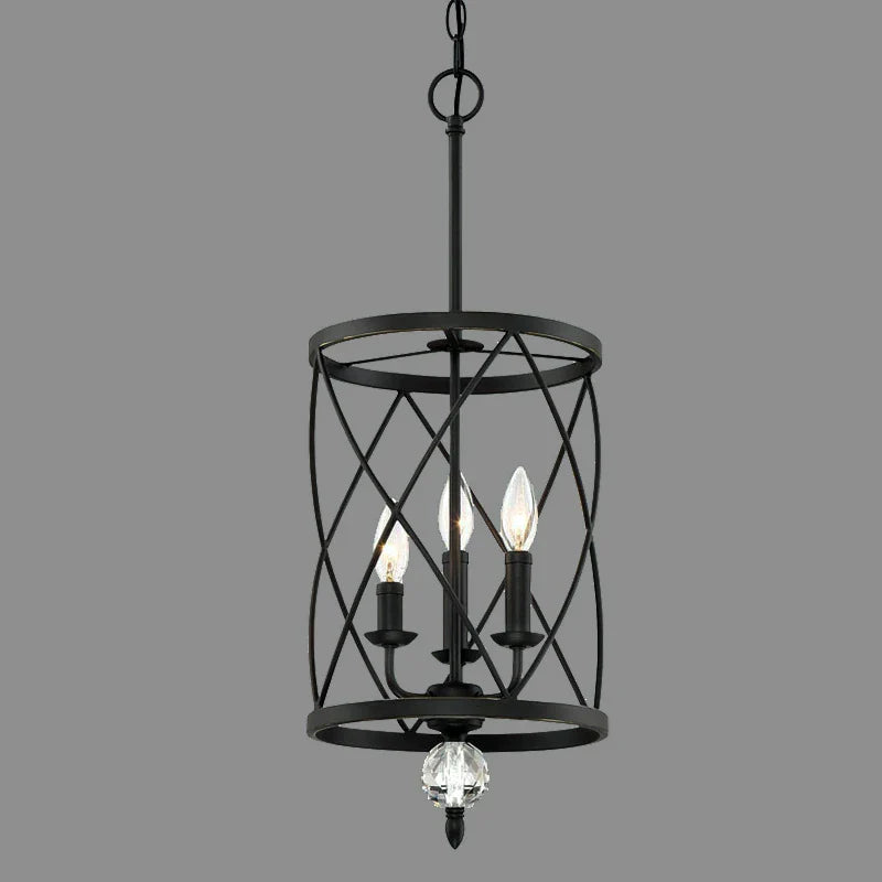 Elegante vintage industriële kroonluchter