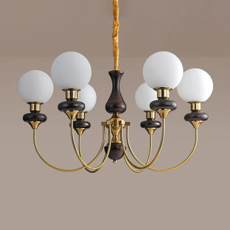 Elegant retro Frans design hanglamp
