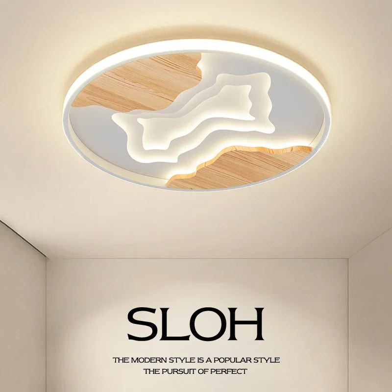 Elegante minimalistische noordse verlichte hanglamp
