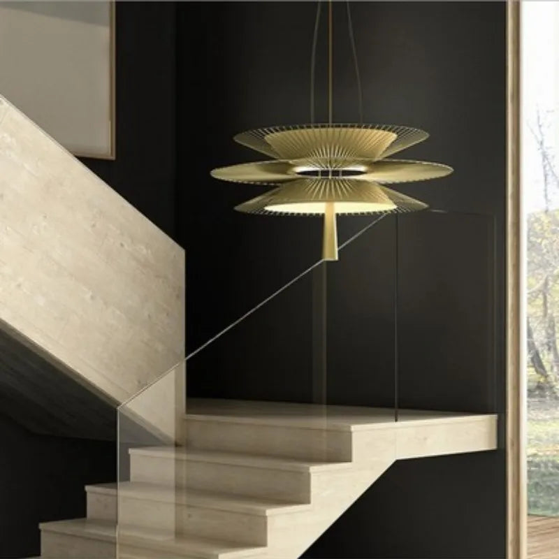 Expressieve en moderne eigentijdse LED hanglamp