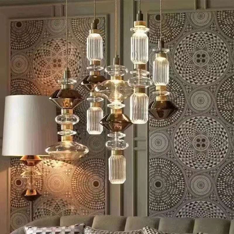 led kroonluchter met gratis combinatie en verstelbare draad