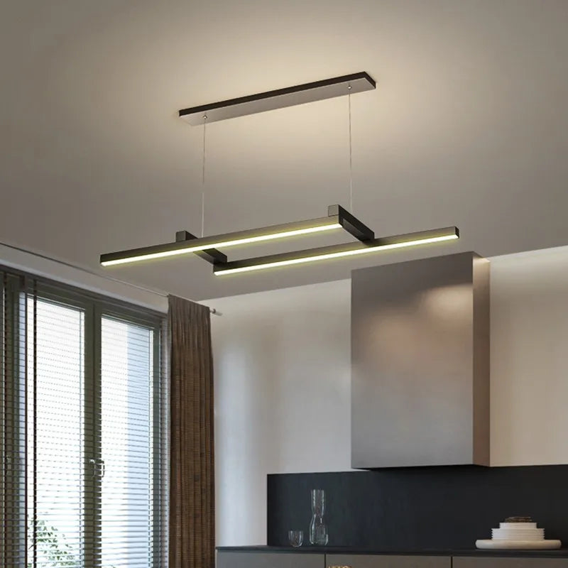 moderne led-lamp geometrische noordse design bar