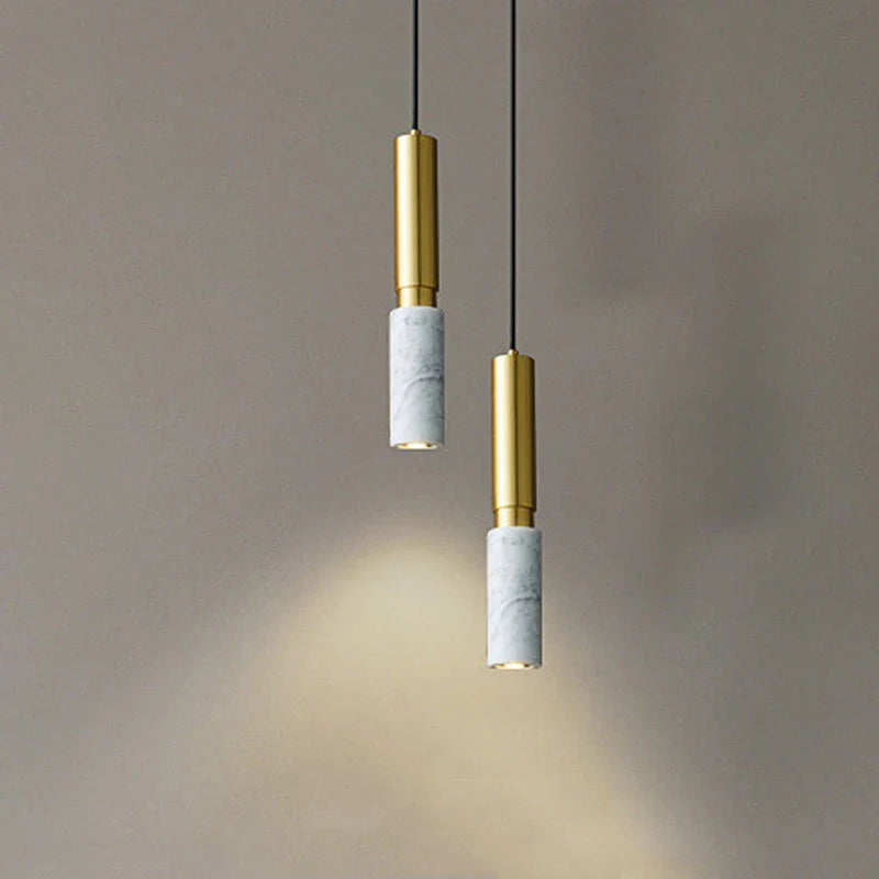 minimalistische Scandinavische marmeren led retro kroonluchter