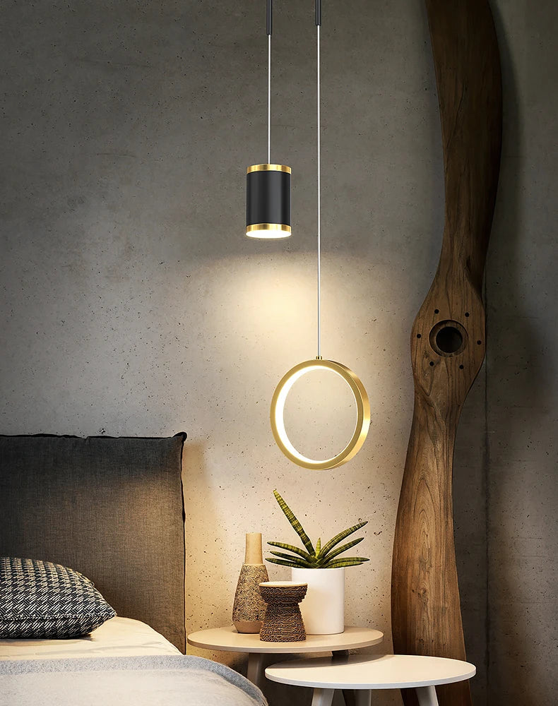 moderne led-hangkroonluchter voor decoratief Scandinavisch interieur