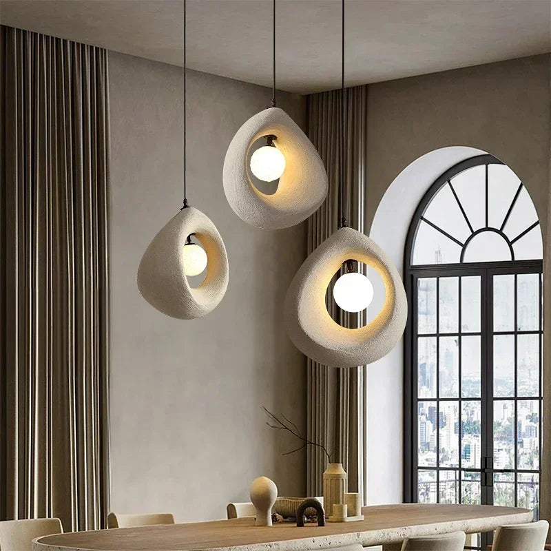Japanse Wabi Sabi stijl LED kroonluchter: een strakke en verfijnde verlichting