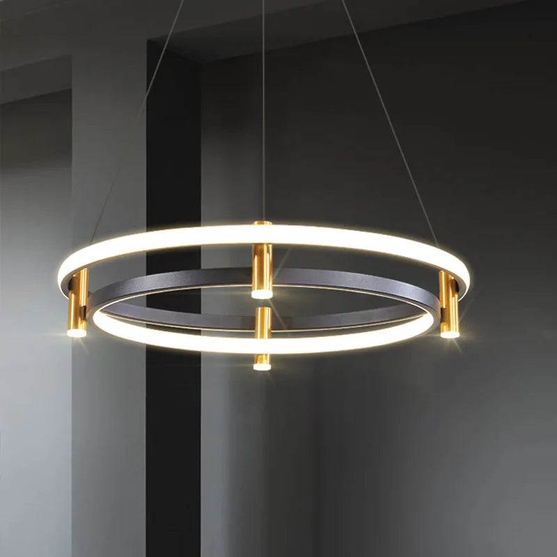 Verlichte Scandinavische LED designlamp
