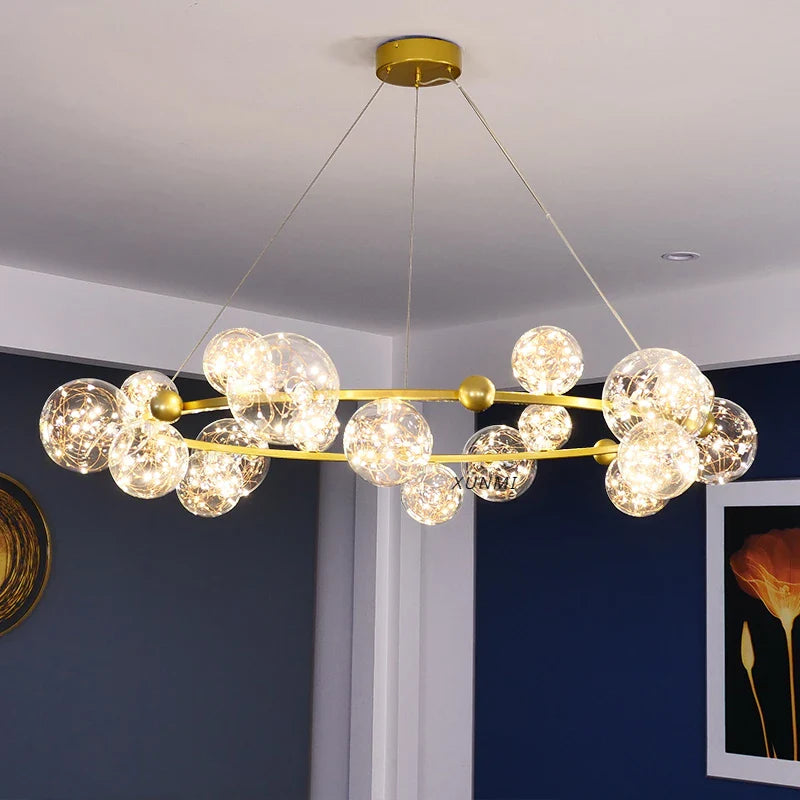 moderne noordse stervormige kroonluchter voor een creatief interieur