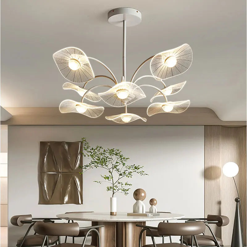 Moderne witte design woonkamer kroonluchter